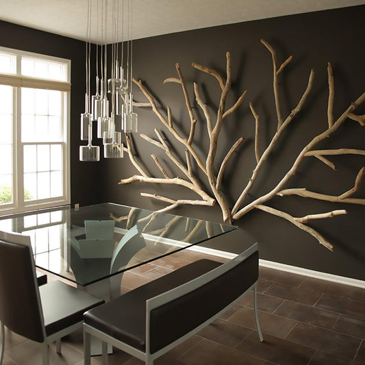 Driftwood Wall Art Installation - SUSIE FRAZIER