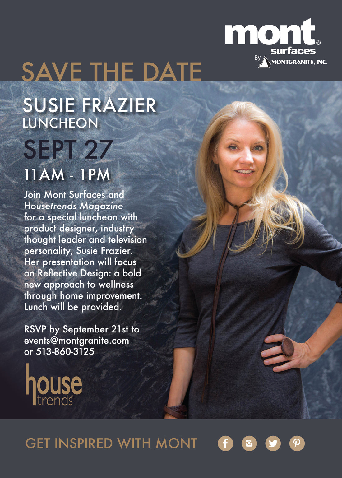 SPEAKING IN CINCINNATI - SUSIE FRAZIER