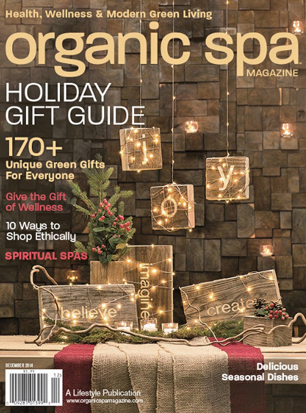 ORGANIC SPA MAGAZINE - SUSIE FRAZIER