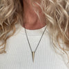 Brass Spike Necklace