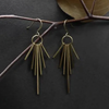 Brass Tassle Earrings
