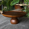 Wood Pedestal