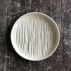 Textured Porcelain Plate - Cream - SUSIE FRAZIER
